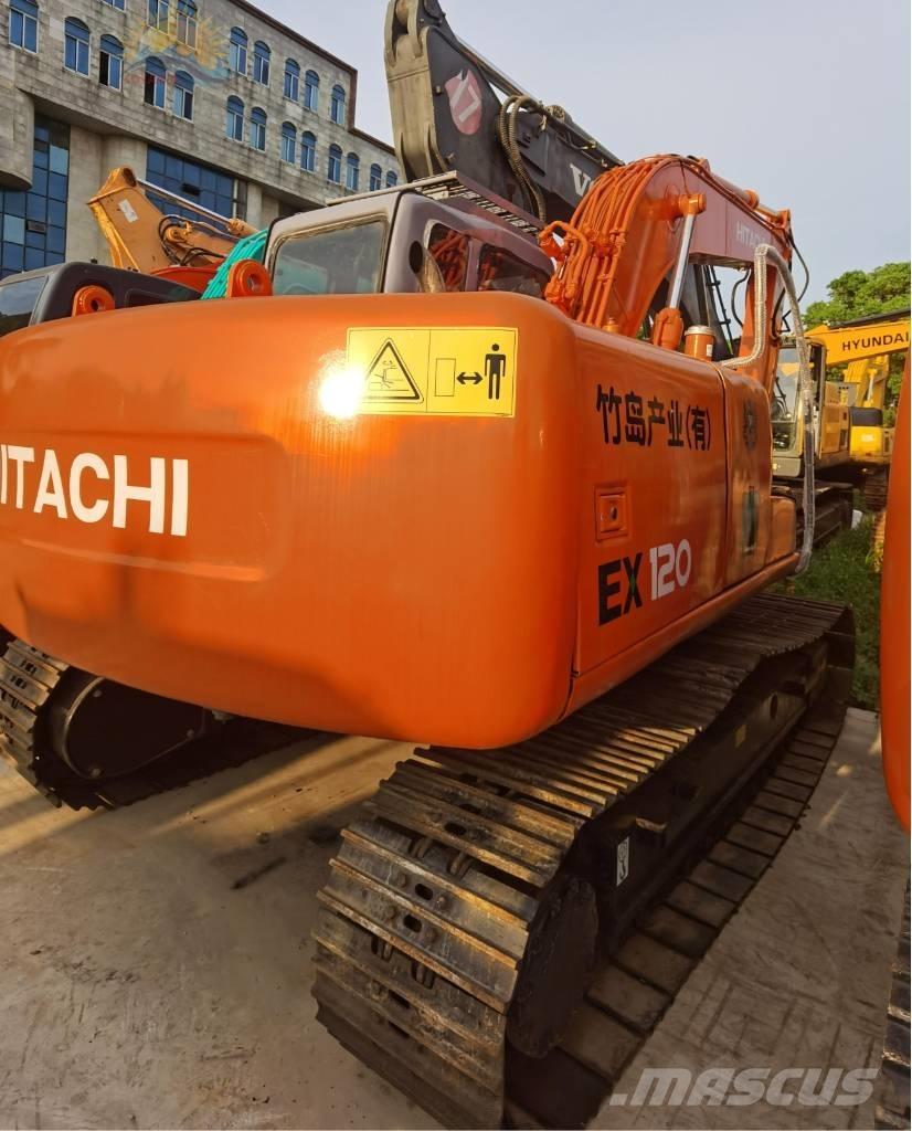 Hitachi EX 120 Excavadoras de cadenas