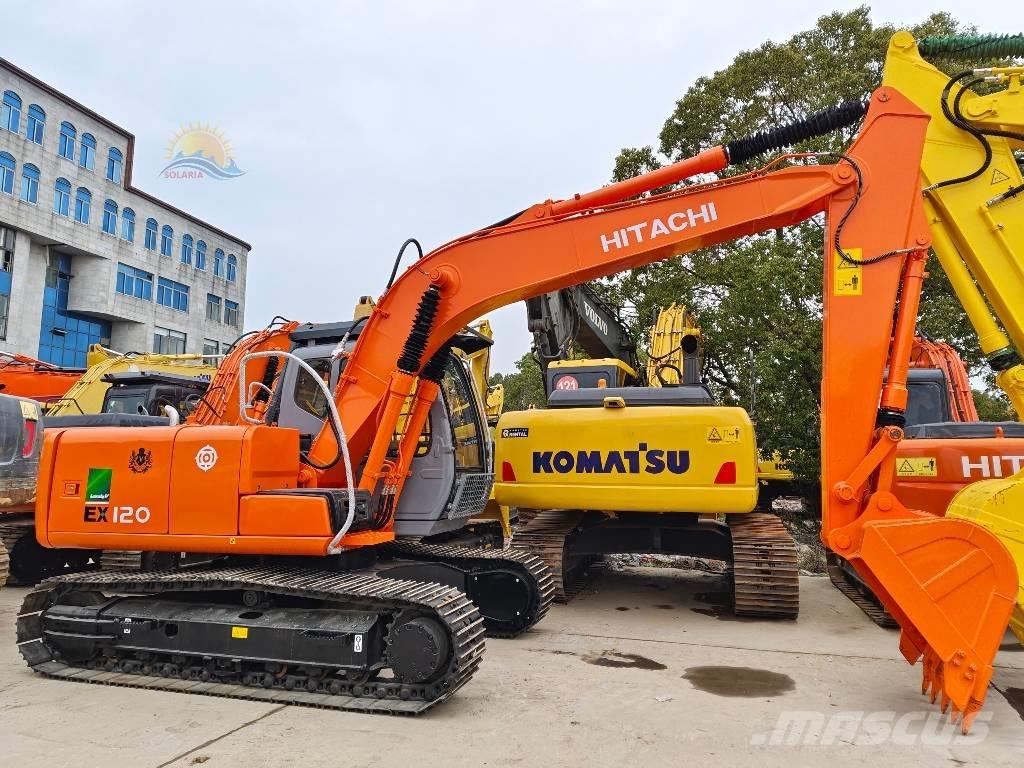 Hitachi EX 120 Excavadoras de cadenas