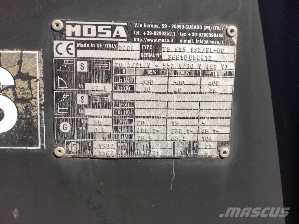 Mosa TS615 - VSX/EL-BC Soldadoras