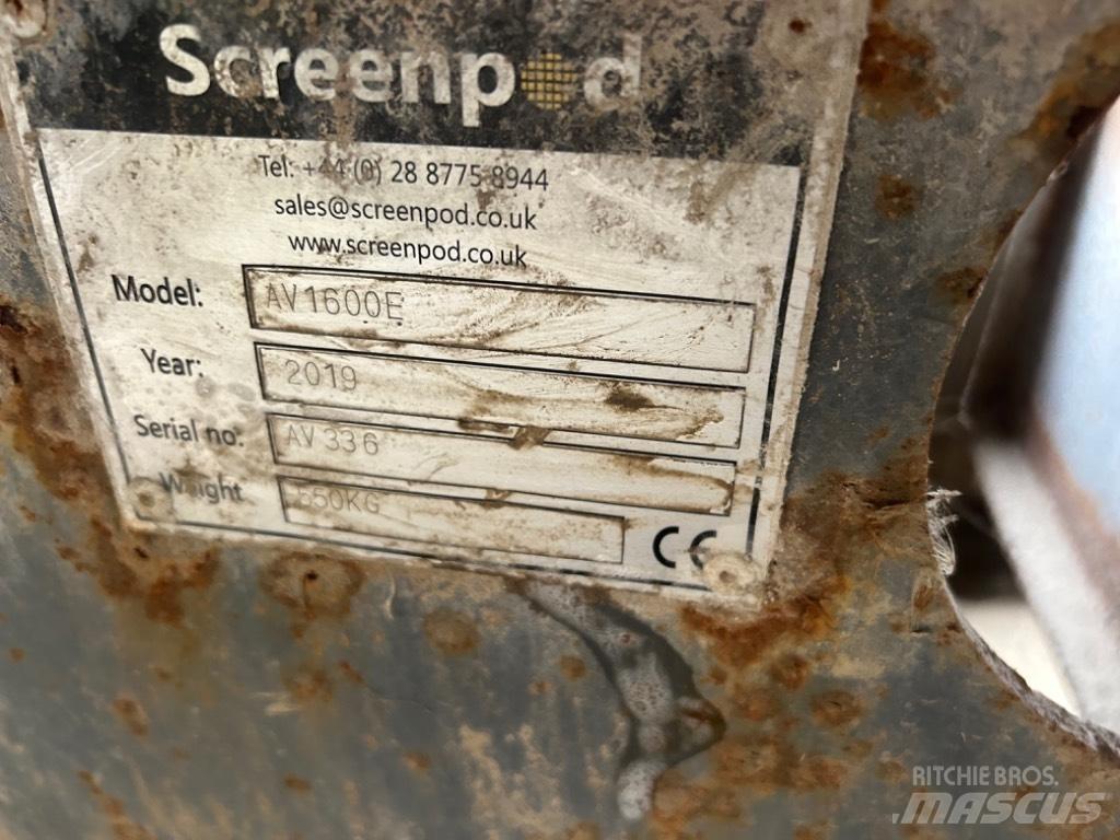 Screenpod AV1600E Equipos de clasificación de desechos