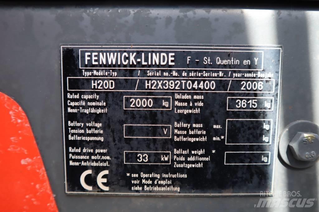 Linde H 20 D Carretillas diesel