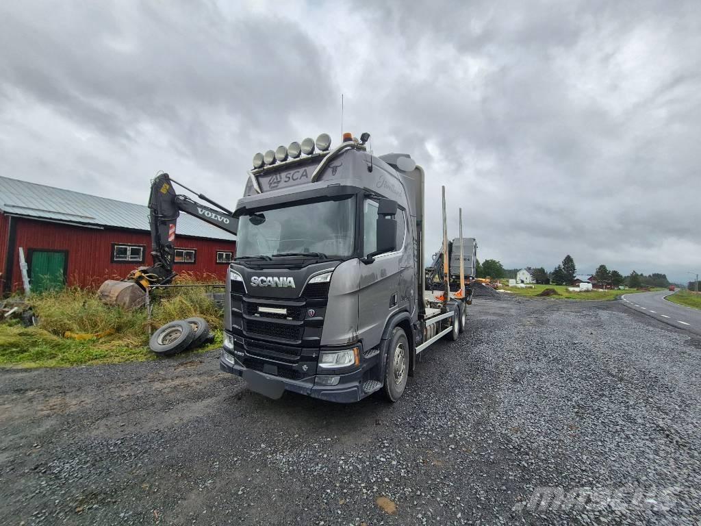 Scania R 650 Transporte de madera