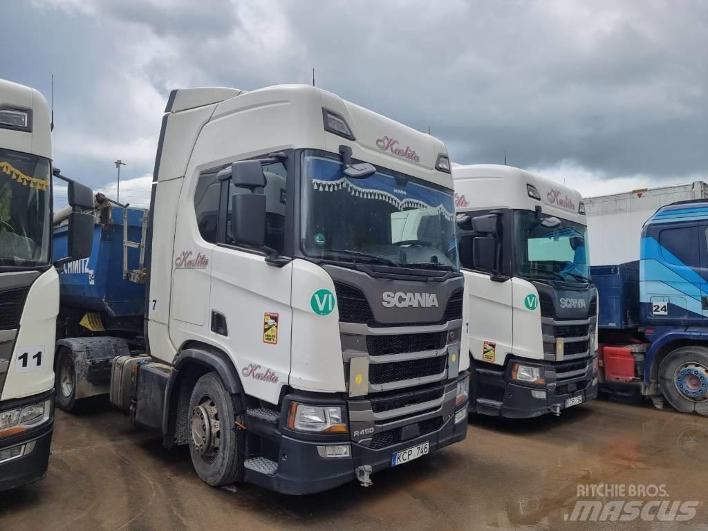 Scania R 450 Cabezas tractoras