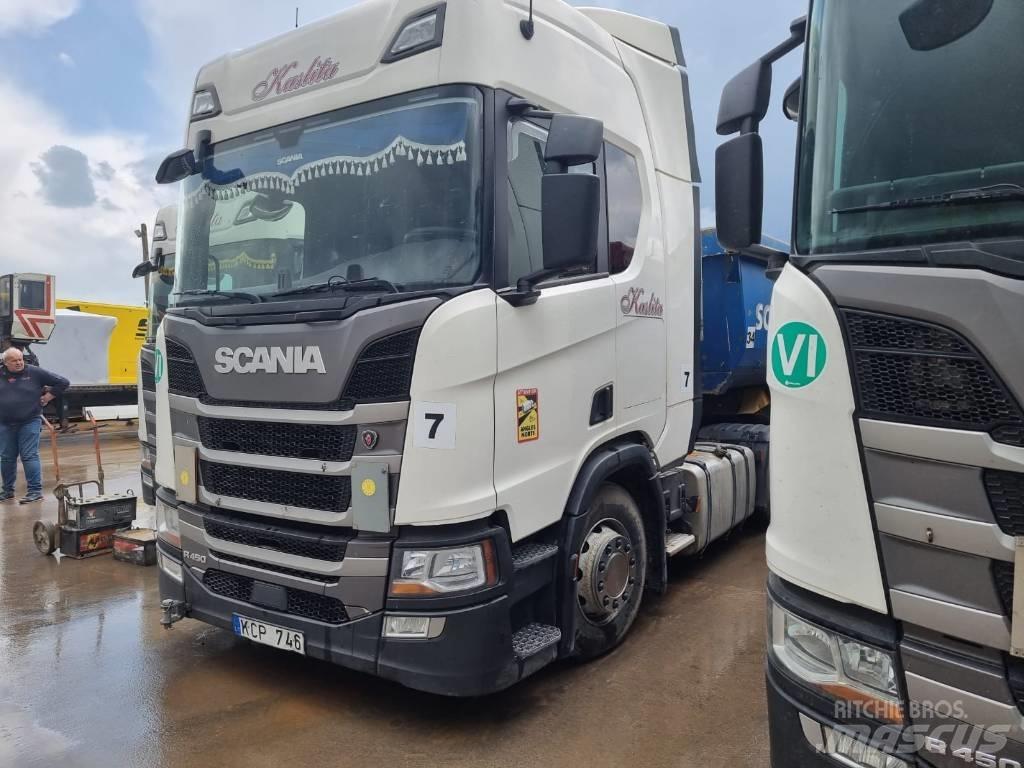 Scania R 450 Cabezas tractoras