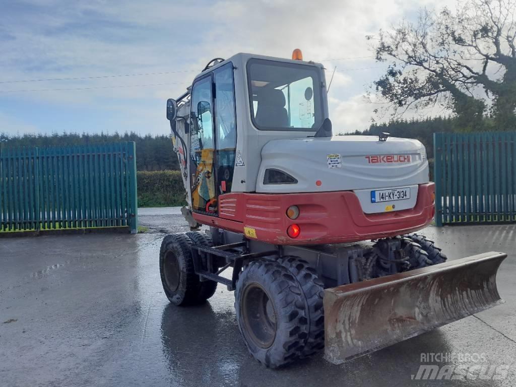 Takeuchi TB 295 W Excavadoras de ruedas