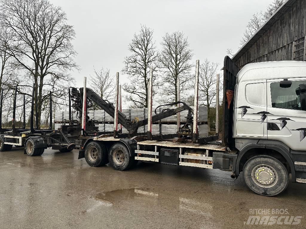 Scania R440 Transporte de madera