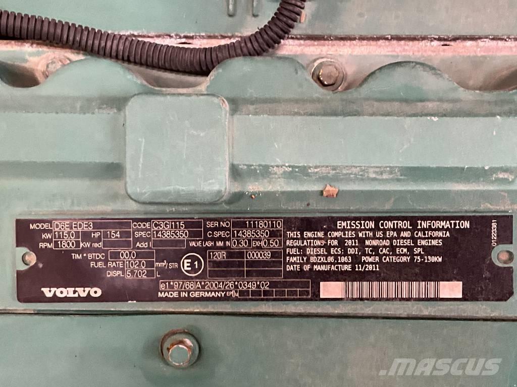 Volvo EW 160 C Excavadoras de ruedas