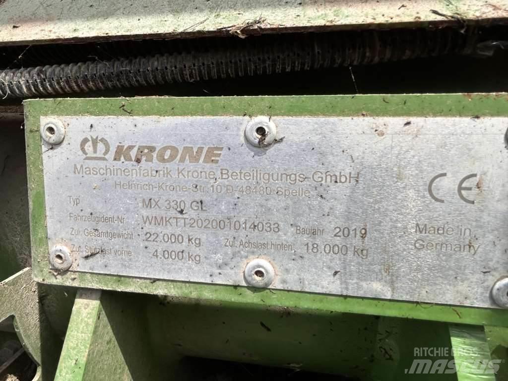 Krone MX 330 GL Picadoras de forraje autopropulsadas