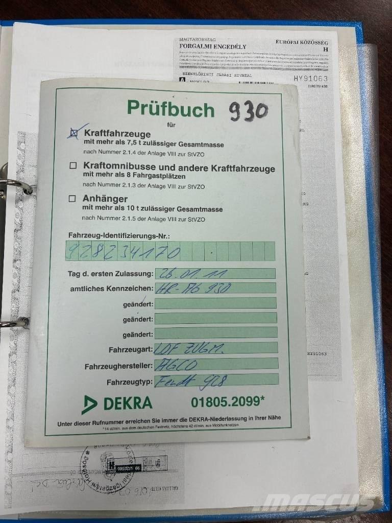 Fendt 933 Vario Tractores