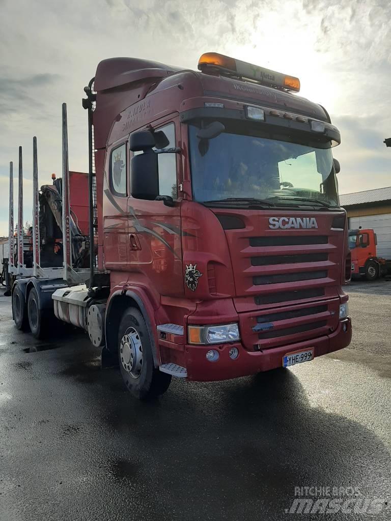 Scania R 620 Transporte de madera