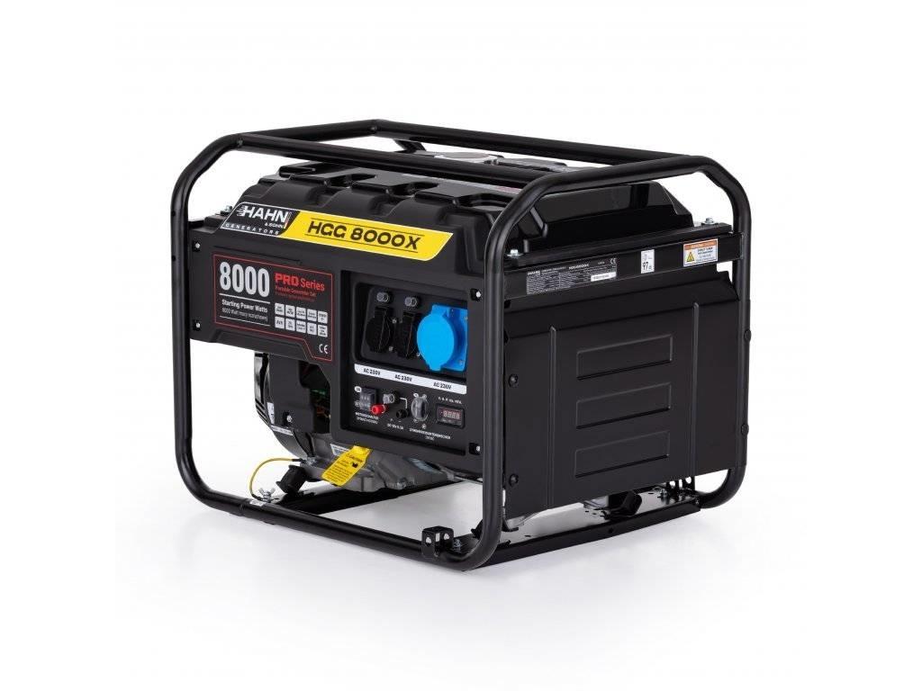 Hahn & Sohn HGG 8000 X Generadores de gasolina