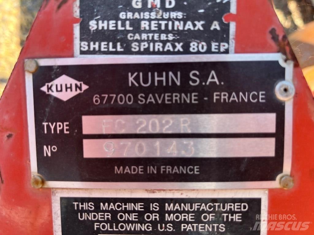 Kuhn FC 202 R Segadoras acondicionadoras