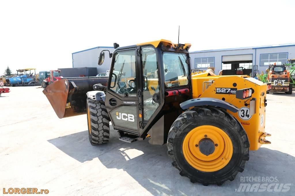 JCB 527-58 Agri Manipuladores telescópicos agrícolas
