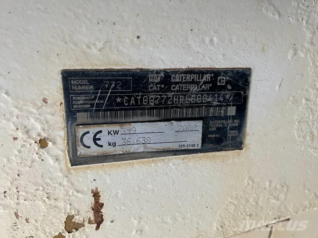 CAT 772 Dúmpers articulados