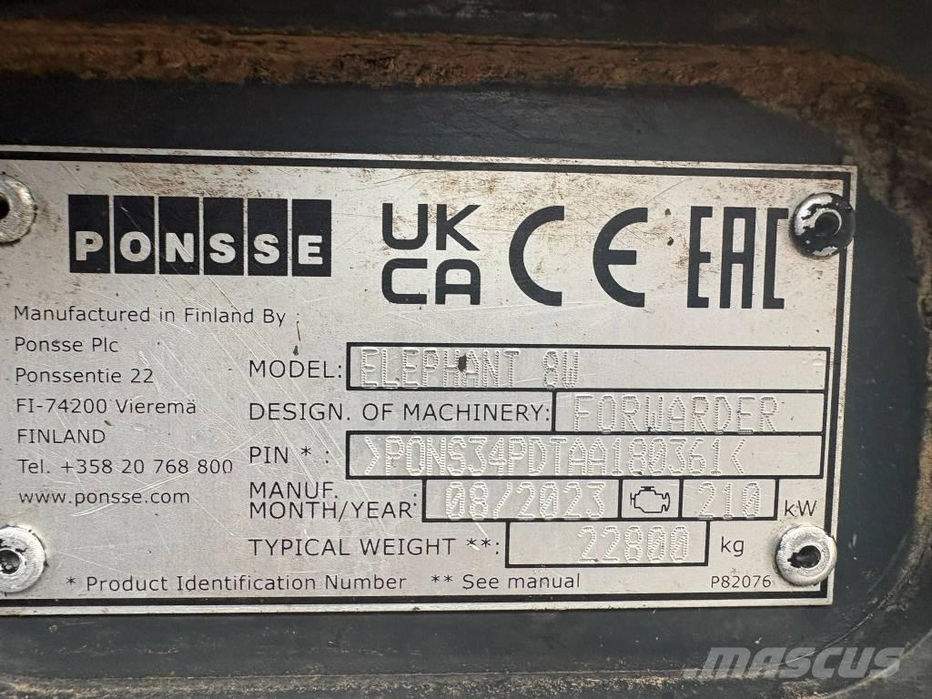 Ponsse Elephant Autocargadoras