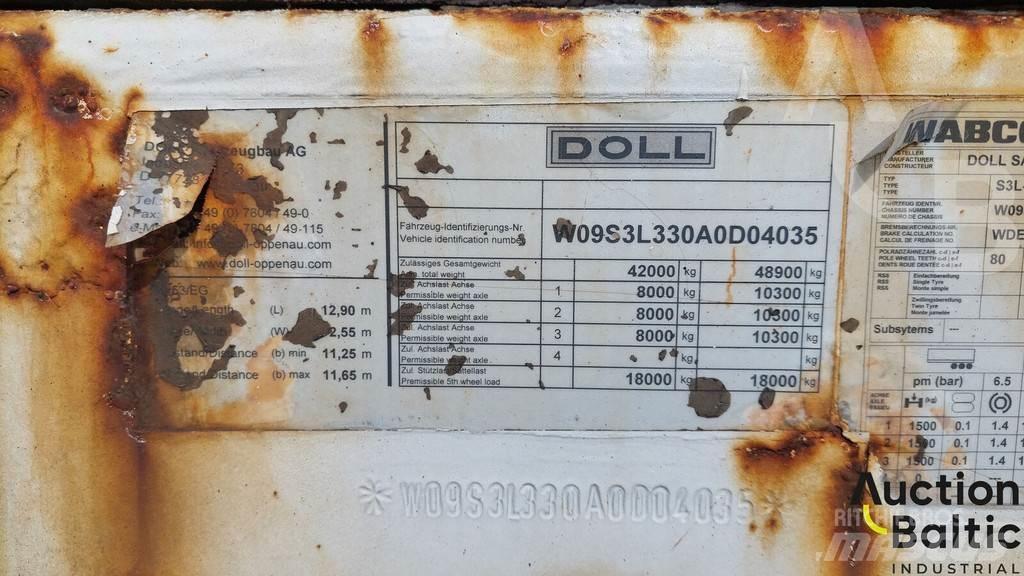 Doll S3L Semirremolques con caja de lona