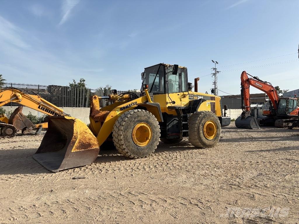 Komatsu WA 380-6 Cargadoras sobre ruedas