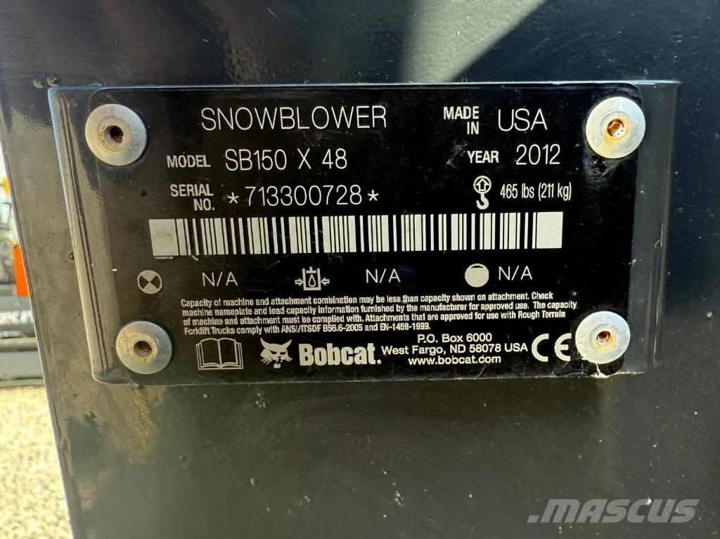Bobcat SB 150 Fresadoras quitanieves