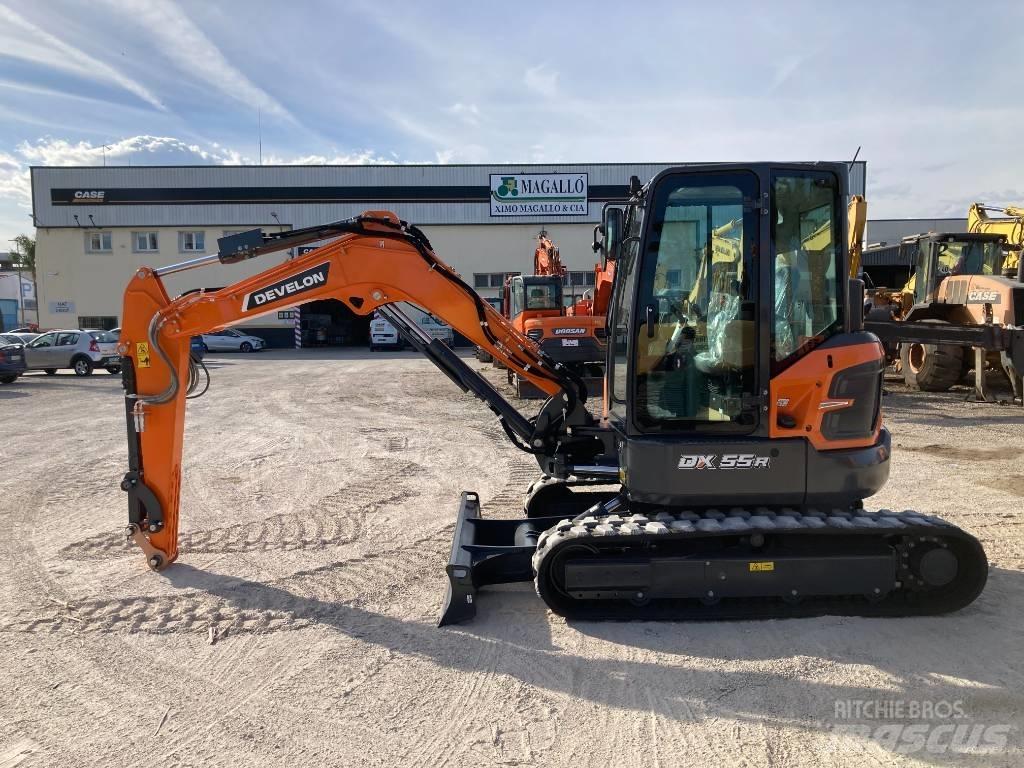 Develon DX 55 R-7 Mini excavadoras < 7t