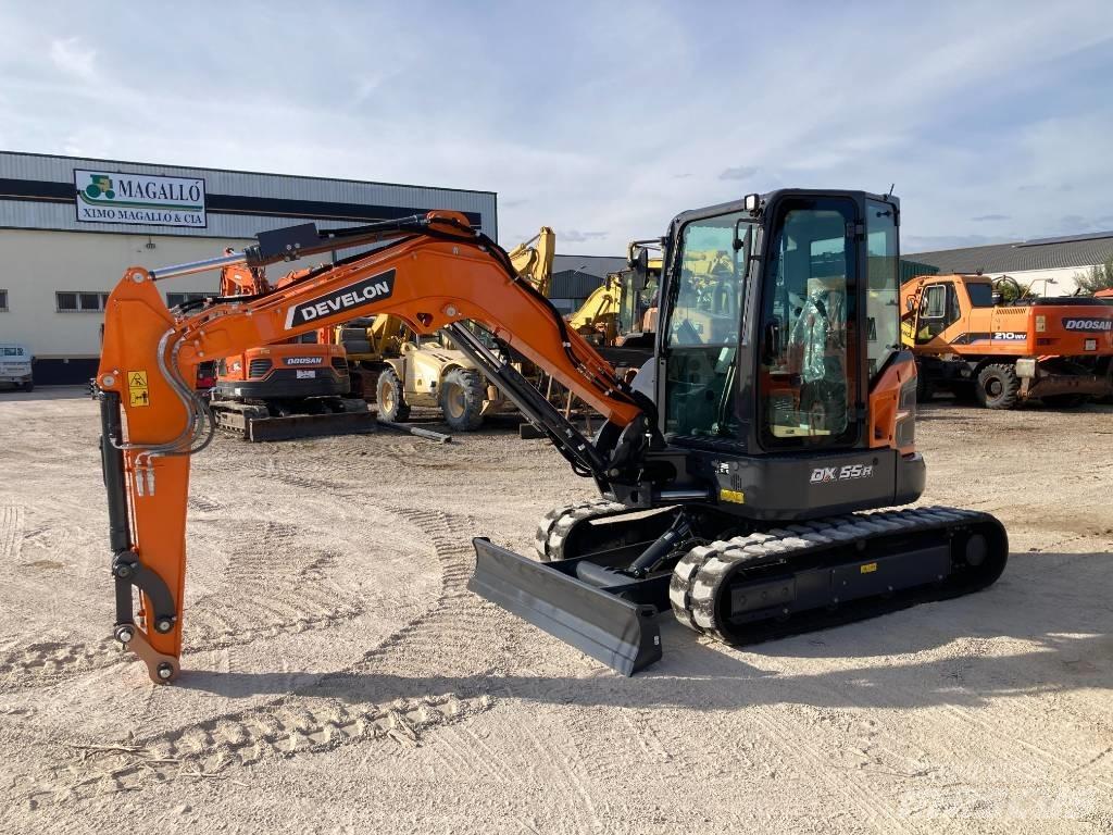Develon DX 55 R-7 Mini excavadoras < 7t