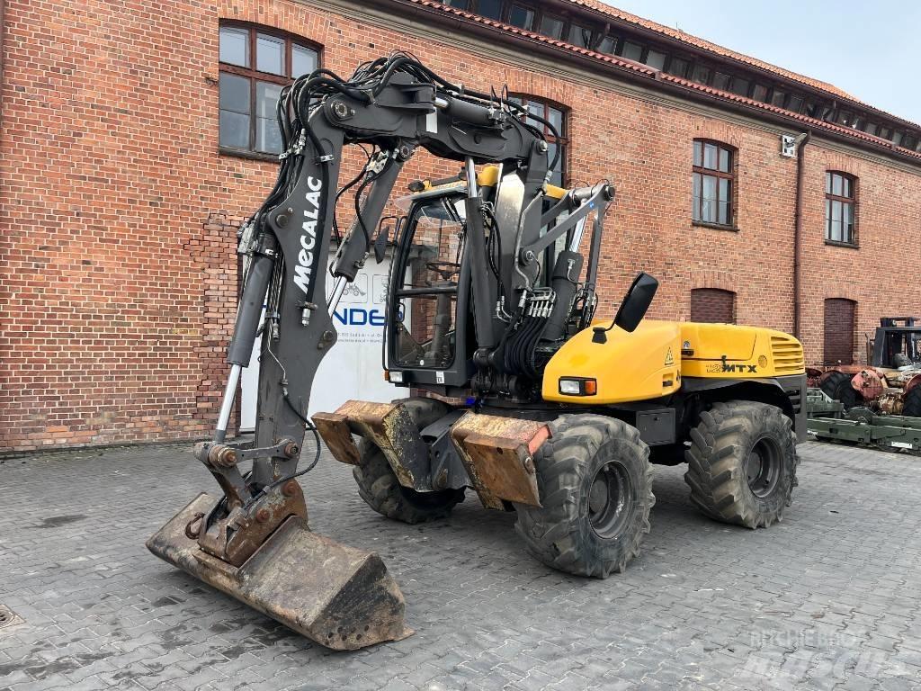 Mecalac 12 M TX Excavadoras de ruedas