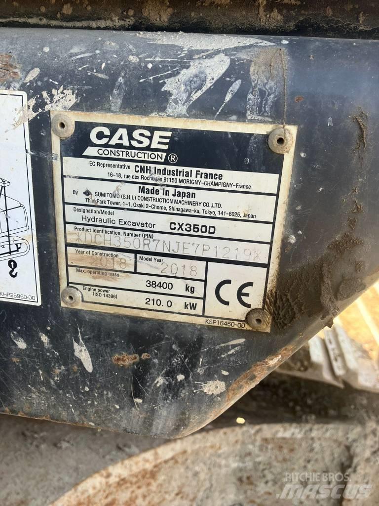 CASE CX 350 D Excavadoras de cadenas