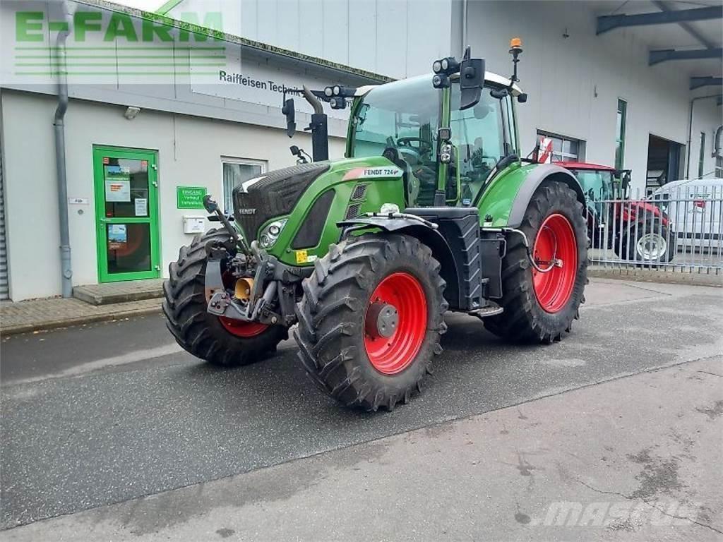 Fendt 724 vario s4 Tractores