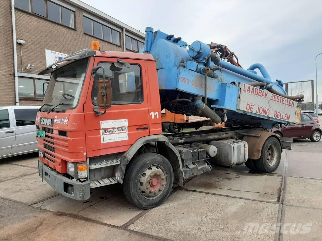 Scania kolkenzuiger Camiones aspiradores/combi