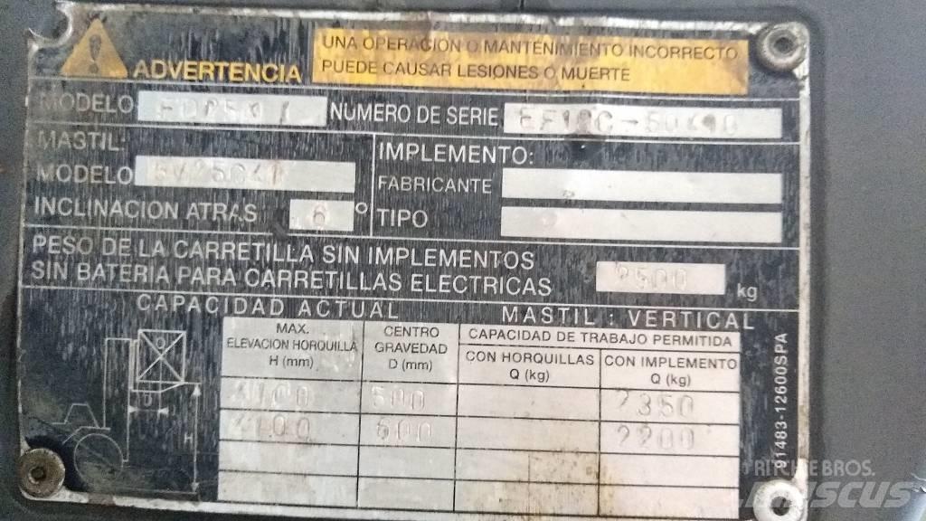 Mitsubishi FD 25 N Carretillas diesel