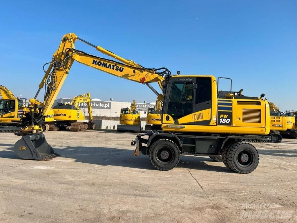 Komatsu PW 180-11 Excavadoras de ruedas