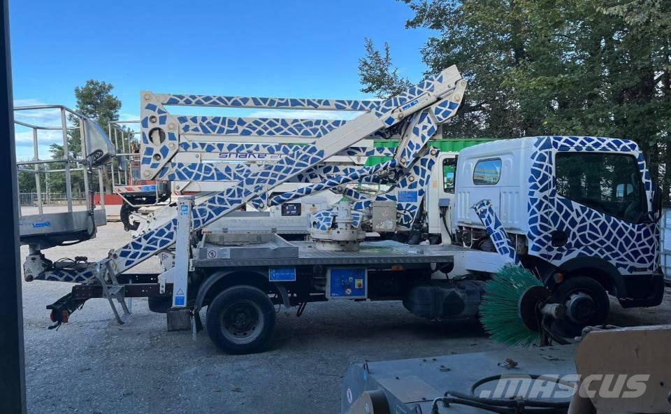 CTE Z 19 Plataformas sobre camión