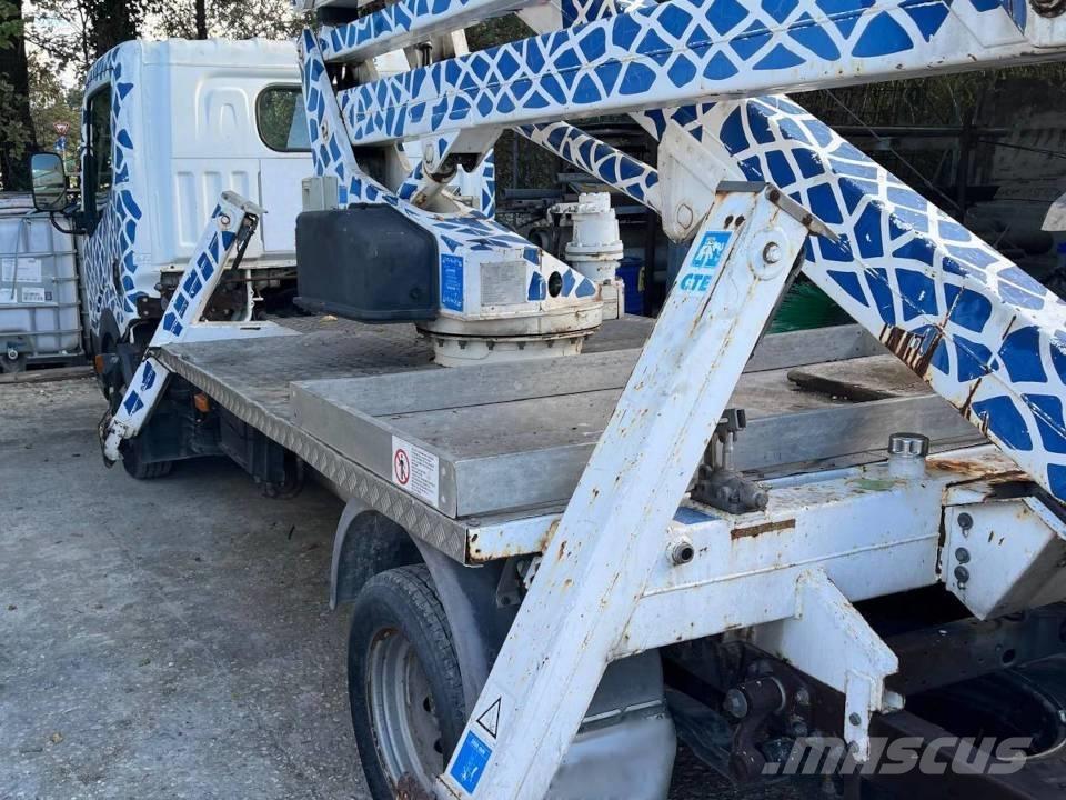 CTE Z 19 Plataformas sobre camión