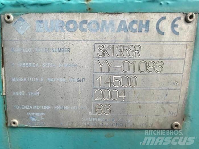 Kobelco SK135SR Excavadoras especiales