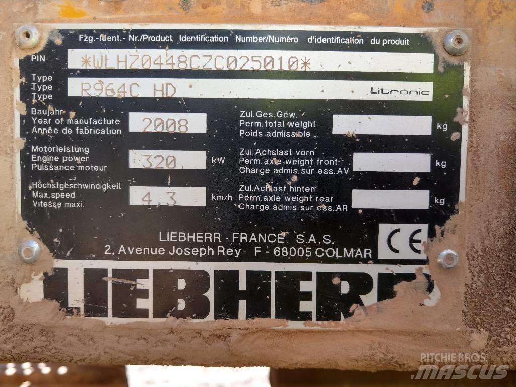 Liebherr R 964 C HD Excavadoras de cadenas