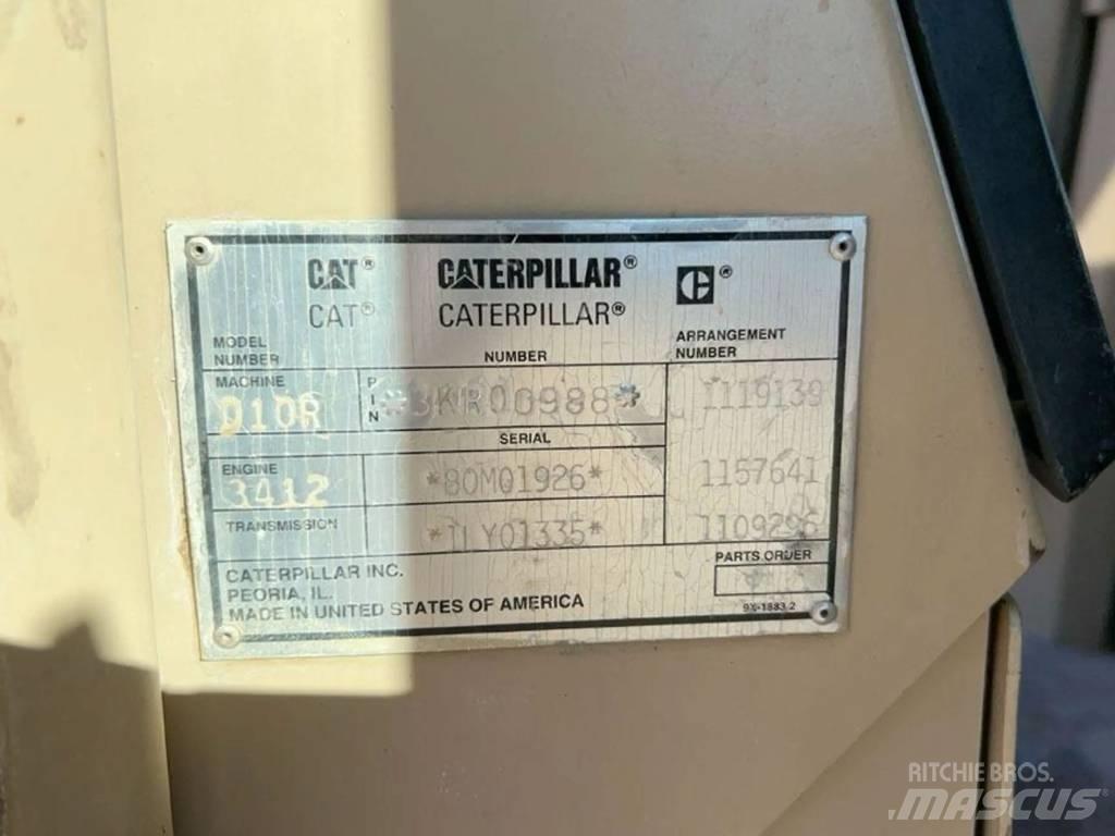 CAT D10R Buldozer sobre oruga