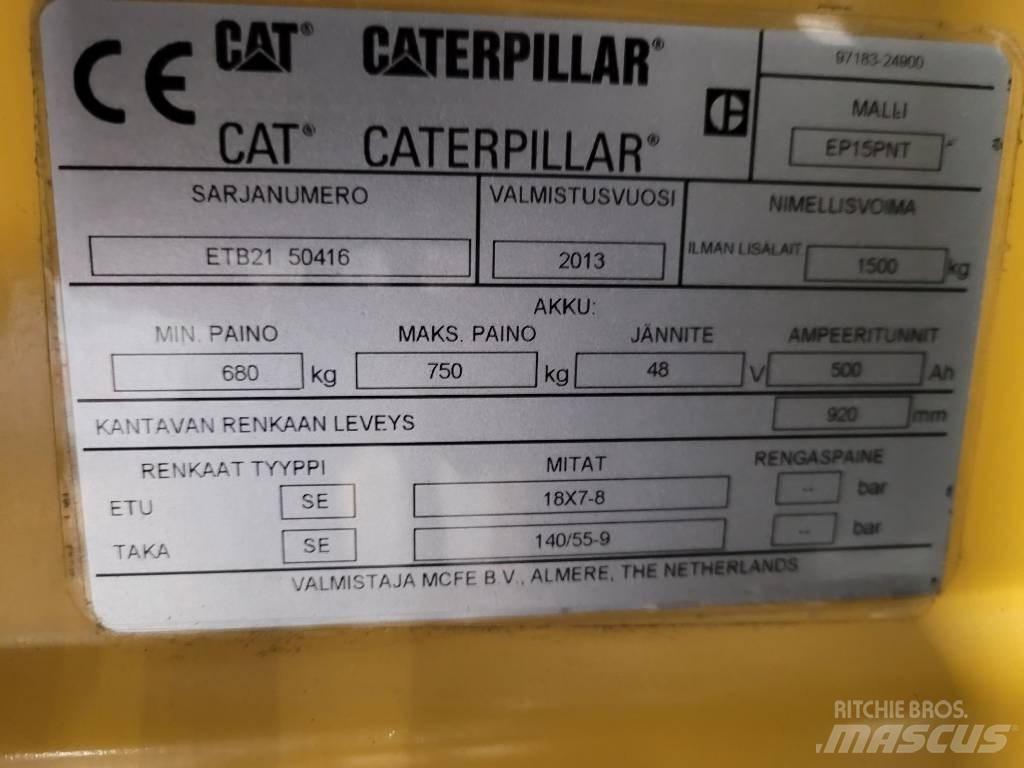 CAT EP15PNT Carretillas de horquilla eléctrica