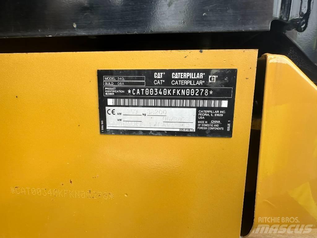 CAT 340 Excavadoras de cadenas