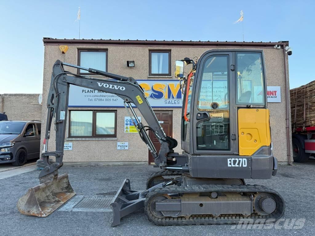 Volvo EC 27 D Mini excavadoras < 7t
