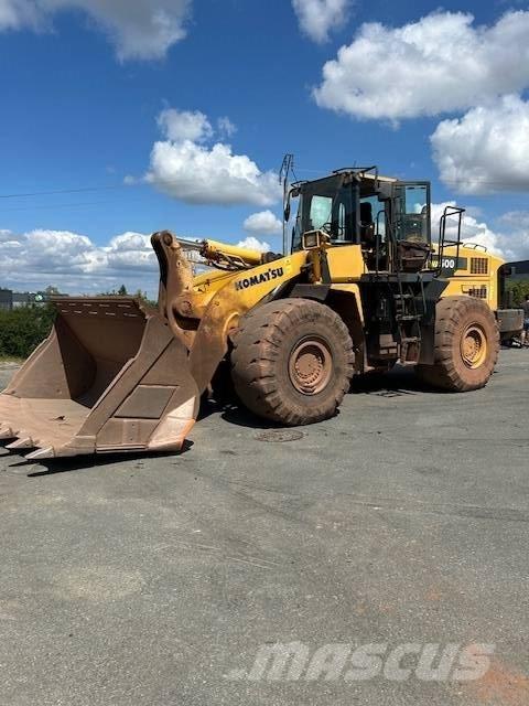 Komatsu WA 500-6 Cargadoras sobre ruedas