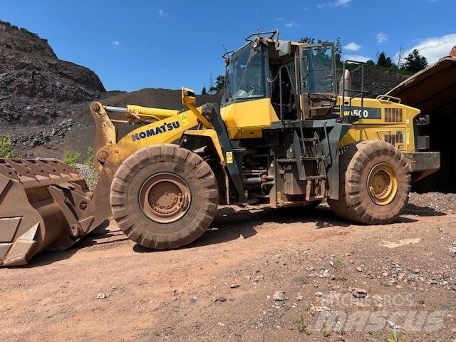 Komatsu WA 500-6 Cargadoras sobre ruedas