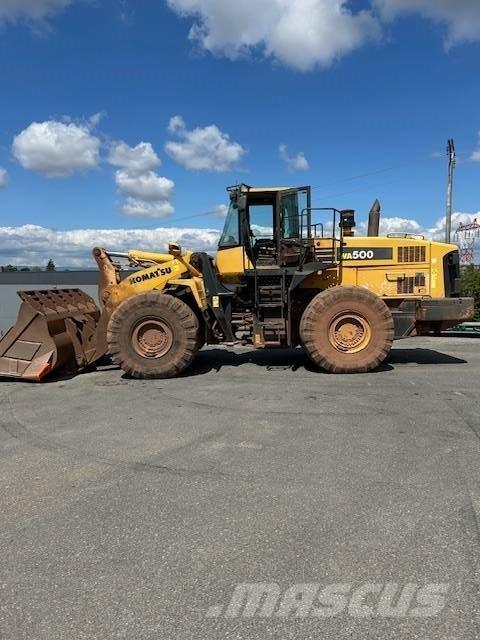 Komatsu WA 500-6 Cargadoras sobre ruedas