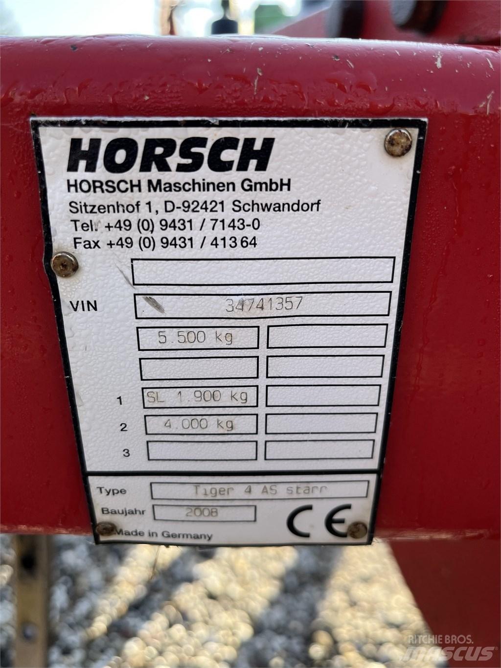 Horsch Tiger 4 AS Gradas