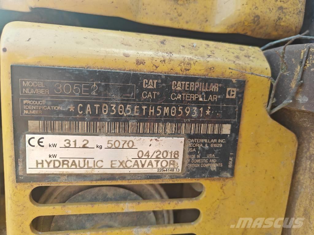 CAT 305E2 Mini excavadoras < 7t