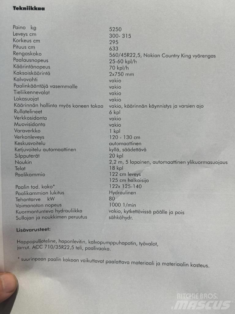 Agronic ACC Pulse M Rotoempacadoras