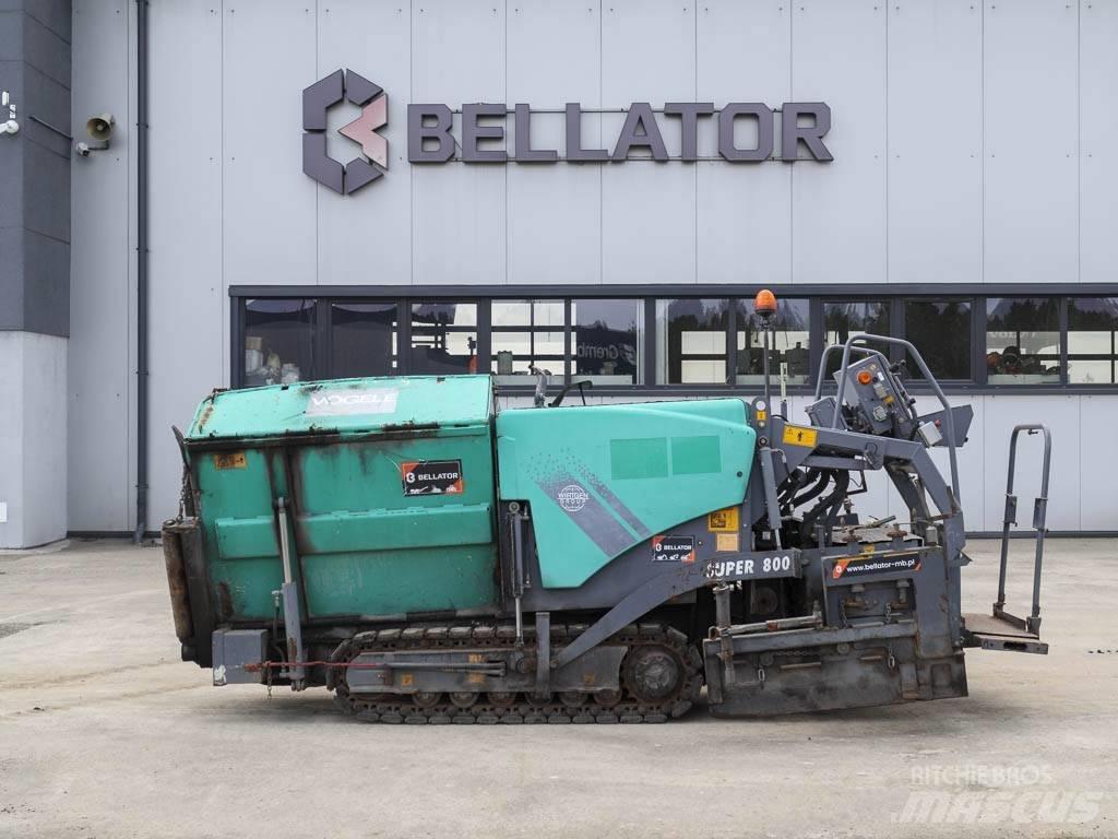 Vögele Super 800 Asfaltadoras