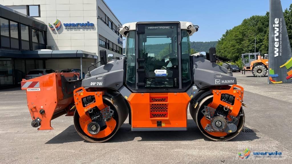 Hamm DV+ 70iVV-S Rodillos de doble tambor