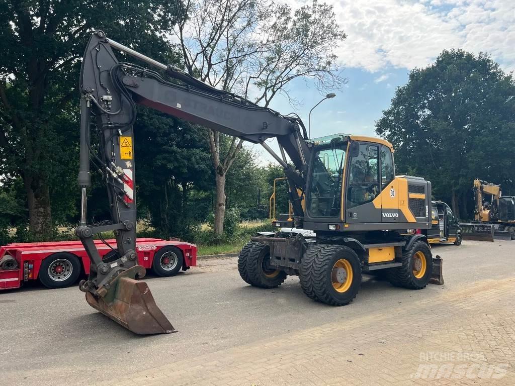 Volvo EW160 Excavadoras de ruedas