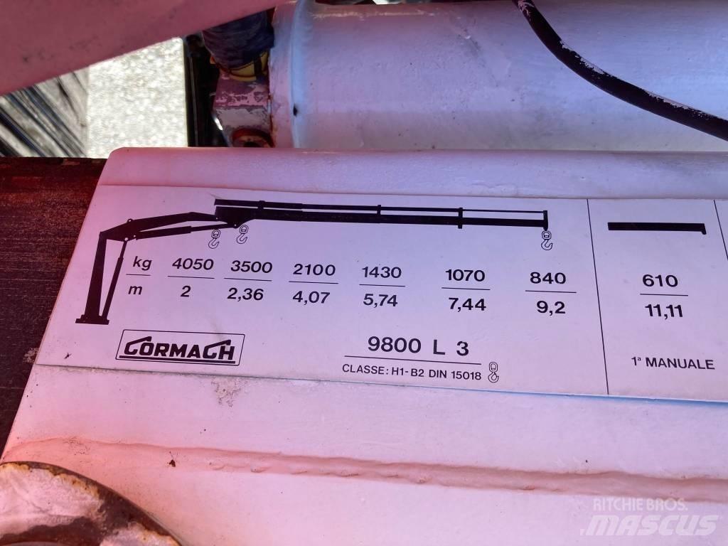 Cormach 9800-E Grúas cargadoras