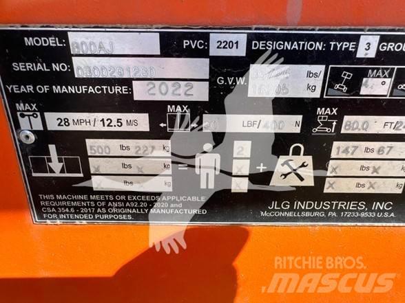 JLG 800AJ Plataforma de trabajo articulada