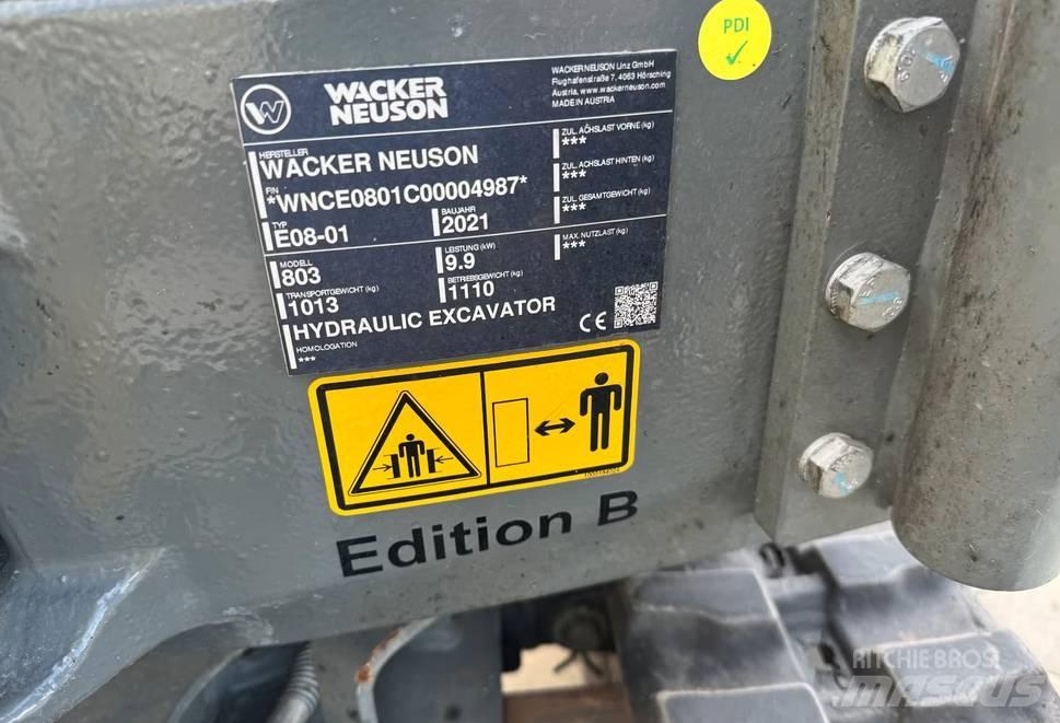 Wacker Neuson 803 Excavadoras de cadenas